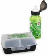 Trinkflasche EMSA KIDS Trinkflasche & VARIABOLO Brotdose Geschenkset Soccer...