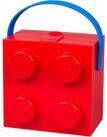NHG Lunchbox LEGO mit Griff - Red, PP-Kunststoff, Silikon