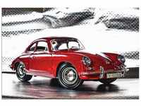 Artland Wandbild Klassiker - Der Porsche 356, Auto (1 St), als Alubild,...