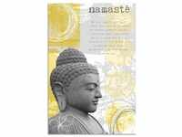 Artland Wandbild Buddha I, Religion (1 St), als Alubild, Outdoorbild, Poster in