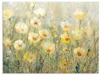 Artland Glasbild Sommer in voller Blüte I, Blumenwiese (1 St), in verschiedenen