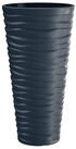 Prosperplast Pflanzk&uuml;bel Sand Slim 54 L, Blumentopf mit Einsatz Anthrazit/Grau/Wei&szlig;