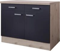 Flex-Well Unterschrank Antigua (B x H x T) 100 x 86 x 60 cm, f&uuml;r viel Stauraum