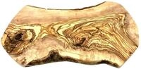 Olivenholz-erleben Schneidebrett Naturschnitt aus hochwertigem naturbelassenem