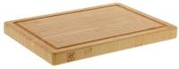 Zwilling Brotschneidebrett Schneidbrett aus Bambusholz mit Saftrille,...