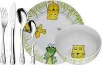 WMF Kindergeschirr-Set Safari (6-tlg), 1 Personen, Cromargan&reg; Edelstahl...