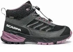 Scarpa Scarpa Rush Mid S Kid GTX Trekkingschuh grau|lila 34 EU
