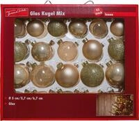 Trend Line Christbaumschmuck TrendLine Weihnachtskugeln aus Glas &Oslash; 5/ 5,7/ 6,7