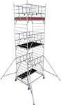 KRAUSE Fahrger&uuml;st ProTec XXL Breitaufbau, (Set), Arbeitsh&ouml;he: 7,3 Meter