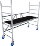 KRAUSE Fahrger&uuml;st ProTec XS Alu-FaltGer&uuml;st, (Set), Arbeitsh&ouml;he: 2,9 Meter