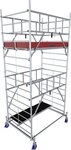 KRAUSE Fahrger&uuml;st ProTec XXL Breitaufbau, (Set), Arbeitsh&ouml;he: 5,3 Meter