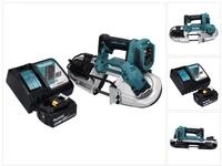 Makita Akku-Bands&auml;ge DPB 183 RG1 18 V 66 mm Brushless + 1x Akku 6,0 Ah +...