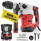 Hecht Bohrhammer mit Kabel 1500W SDS-Plus 4250 U/min, 230 V, max. 860 U/min, mit