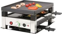 SOLIS OF SWITZERLAND Raclette 5 in 1 Table Grill for 4, 4 Raclettepf&auml;nnchen, 1020 W
