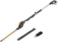 Worx Akku-Heckenschere 20V WG252E.9, Teleskopstiel 3,6m, 45cm, bis 3,6 m