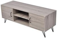vidaXL TV-Schrank TV-Schrank Grau 120x40x45 cm Grau