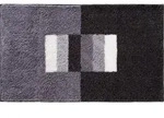 Erwin M&uuml;ller Badematte Badematte "Korfu", H&ouml;he 20 mm, eckig, Streifen/Grafik grau