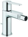 Grohe Bidetarmatur Lineare Einhand-Bidetbatterie mit Zugstangen-Ablaufgarnitur