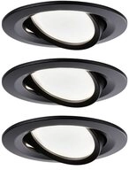 Paulmann LED Einbauleuchte EBL Nova Coin rund schwenkbar LED 3x6W 2700K 230V...