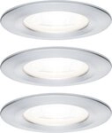 Paulmann Einbauleuchte Paulmann LED Einbauleuchte Nova 3x6,5W warmwei&szlig;, Inkl.