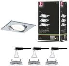Paulmann LED Wandleuchte LED Einbauleuchte 3-Step-Dim Nova Basisset schwenkbar...