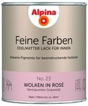 Alpina Wandfarbe Alpina Feine Farben Lack No. 23 Wolken in Ros&eacute; -