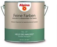 Alpina Wand- und Deckenfarbe Dunkles Moosgr&uuml;n No. 37, Matt, wasserbasiert, ohne