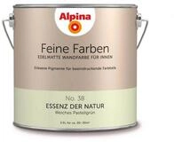 Alpina Wand- und Deckenfarbe Weiches Pastellgr&uuml;n No. 38, Matt, wasserbasiert,...