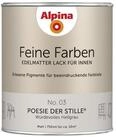 Alpina Lack W&uuml;rdevolles Hellgrau No. 03, hoch deckend, schnell trocknend