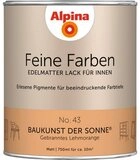 Alpina Lack Feine Farben 750 ml No. 43 Baukunst der Sonne
