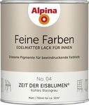 Alpina Wandfarbe Alpina Feine Farben Lack No. 04 Zeit der Eisblumen