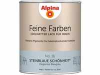 Alpina Farben Feine Farben edelmatter Lack für Innen No 16 Steinblaue...