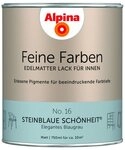 Alpina Lack Feine Farben 750 ml No.16 Steinblaue Sch&ouml;nheit