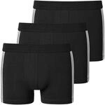Schiesser Boxer 95/5 (3er-Pack) mit softem, tonalem Bund, kontraststarke