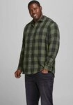 Jack & Jones PlusSize Karohemd GINGHAM TWILL SHIRT Bis Gr&ouml;&szlig;e 6XL