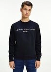 Tommy Hilfiger Sweatshirt TOMMY LOGO unifarben, casual, regular fit,...