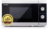 Sharp Mikrowelle, mit Grillfunktion, 1000 Watt, 20 Liter, 5 Leistungsstufen