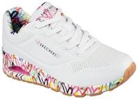 Skechers UNO-LOVING LOVE Wedgesneaker Freizeitschuh, Halbschuh, Schn&uuml;rschuh mit