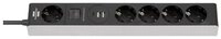 Brennenstuhl Steckdosenleiste 5-fach mit Power Delivery Typ-C und 2 USB-A