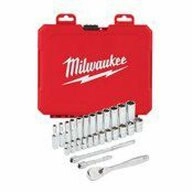Milwaukee Ratsche MILWAUKEE Nuss-Set 1/2" mit Ratsche