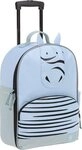 L&Auml;SSIG Kinderkoffer Trolley-Reisekoffer About Friends Kaya Zebra, 2 Rollen, Softcase