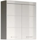 trendteam H&auml;ngeschrank Badezimmerschrank Oberschrank Badm&ouml;bel Wei&szlig; Hochglanz...