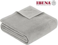 Wohndecke Luxus, IBENA, verschiedene Gr&ouml;&szlig;en, uni, Kuscheldecke, Premium, made...