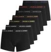 Boxershorts JACK & JONES "Boxershort JACBASIC TRUNKS 7 PACK 7er Pack", Herren, Gr. L,