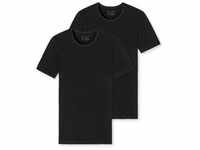 Schiesser T-Shirt 95/5" (2er-Pack) mit rundem Halsausschnitt"
