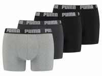PUMA Boxer Herren Boxer Shorts, 4er Pack - Basic Boxer ECOM