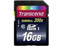 Transcend 16GB SDHC Karte Class 10 Speicherkarte