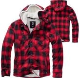 Brandit Outdoorjacke Brandit Lumber Check Shirt Hooded