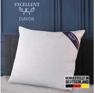 Excellent Federkissen Davos, F&uuml;llung: 85% G&auml;nsefedern, 15% G&auml;nsedaunen,...