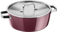 WMF Br&auml;ter Fusiontec Aromatic Schmortopf, 28 cm, Rose Quartz, Fusiontec (1-tlg., 1x